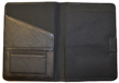 Black News Leather Notebook