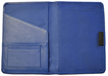 Blue News Leather Notebook
