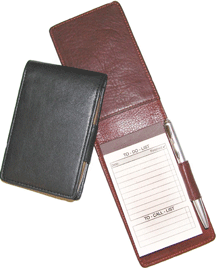 Leather Reporters Notebook Cover