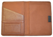 British Tan News Leather Notebook